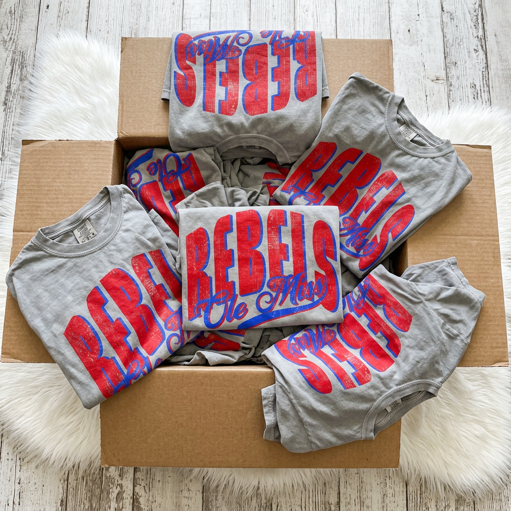 Ole Miss Vintage Varsity Tee