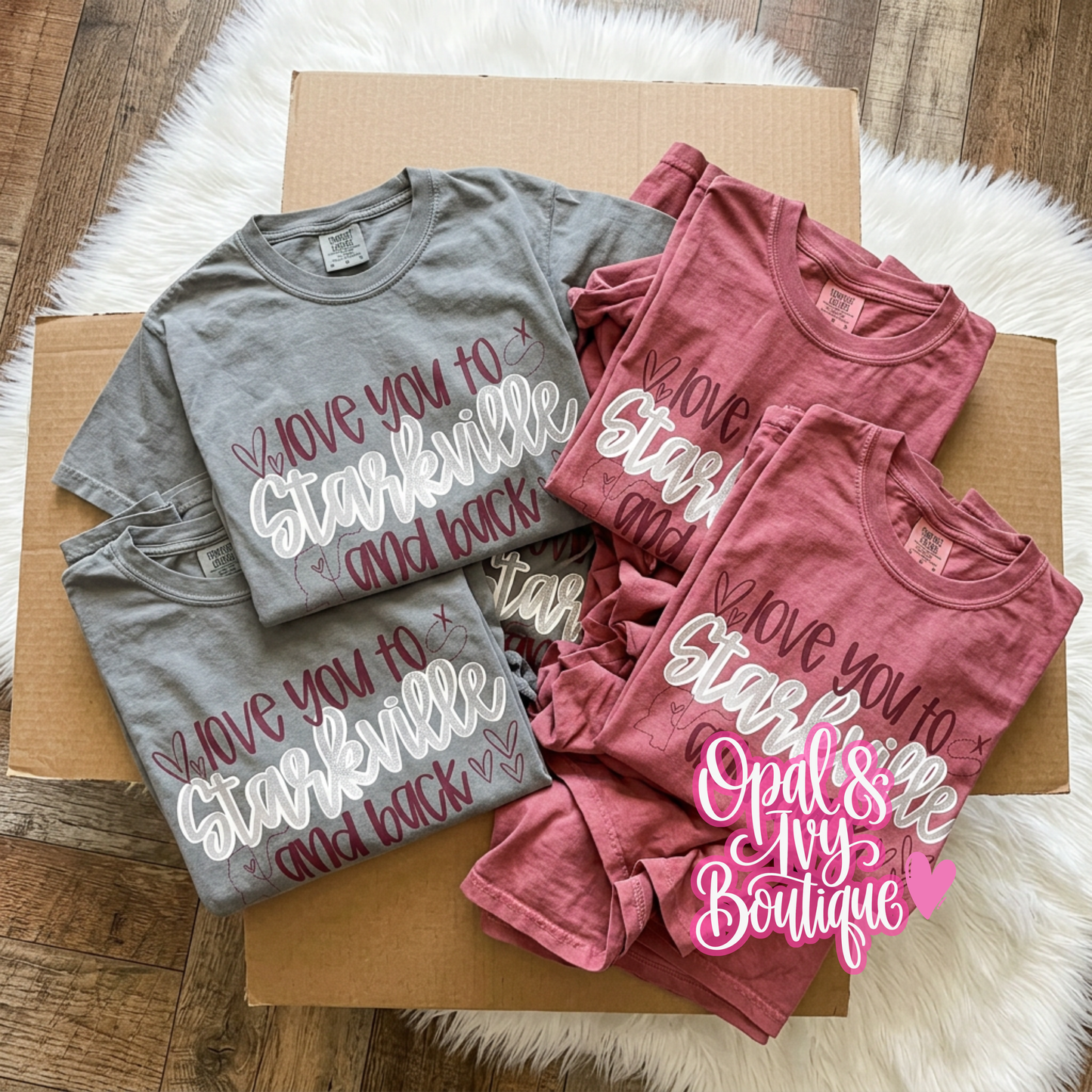 Love You To Starkville And Back Tee