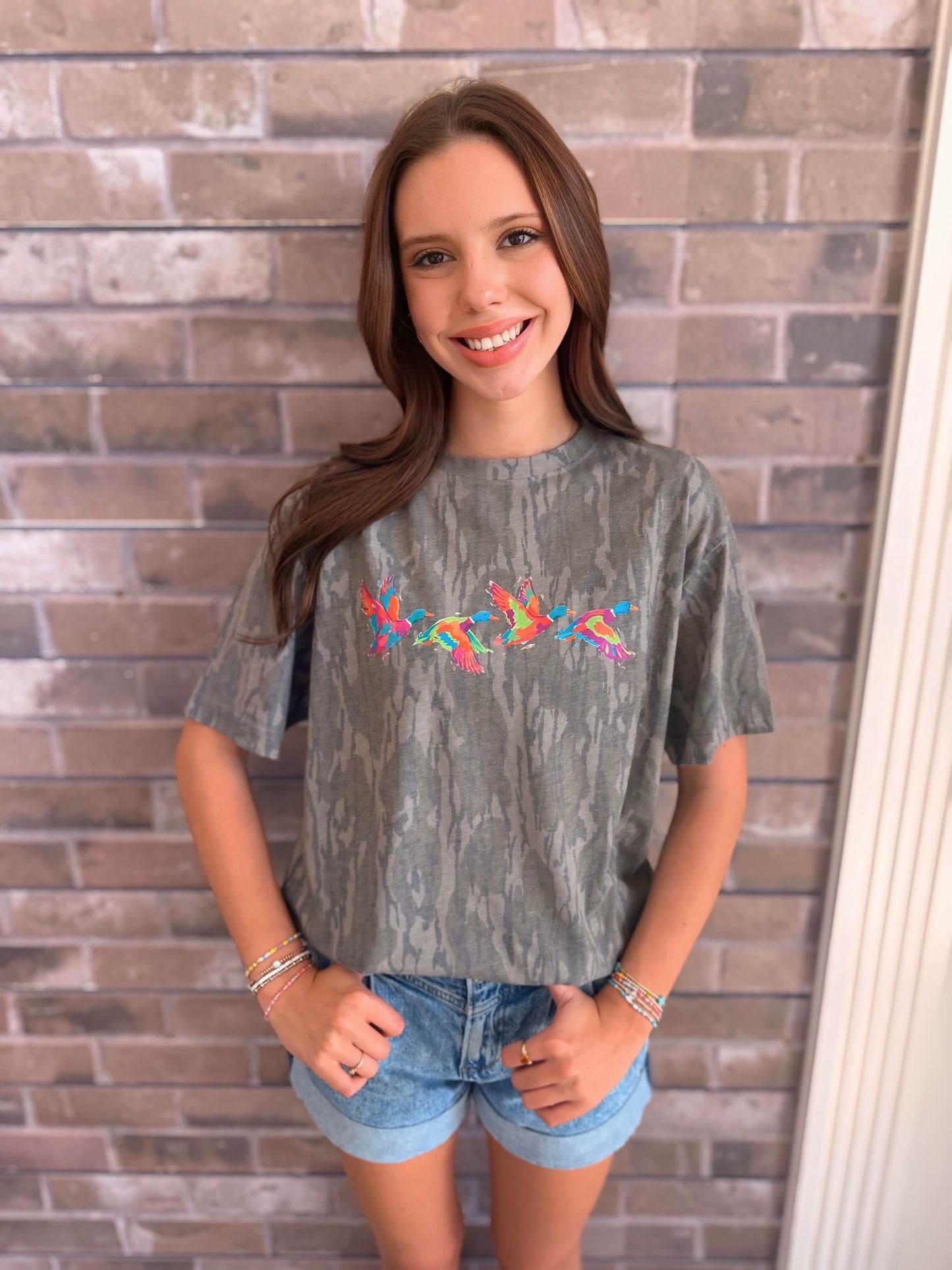 Color Me Camo Duck Tee