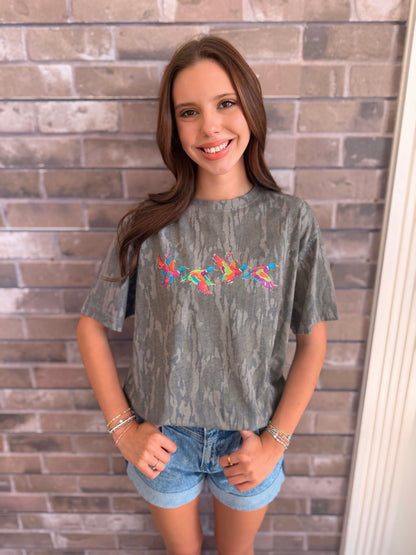 Color Me Camo Duck Tee