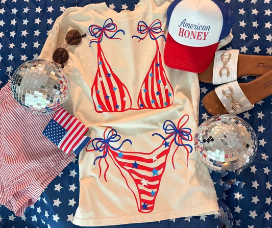 Star Spangled Bikini Tee