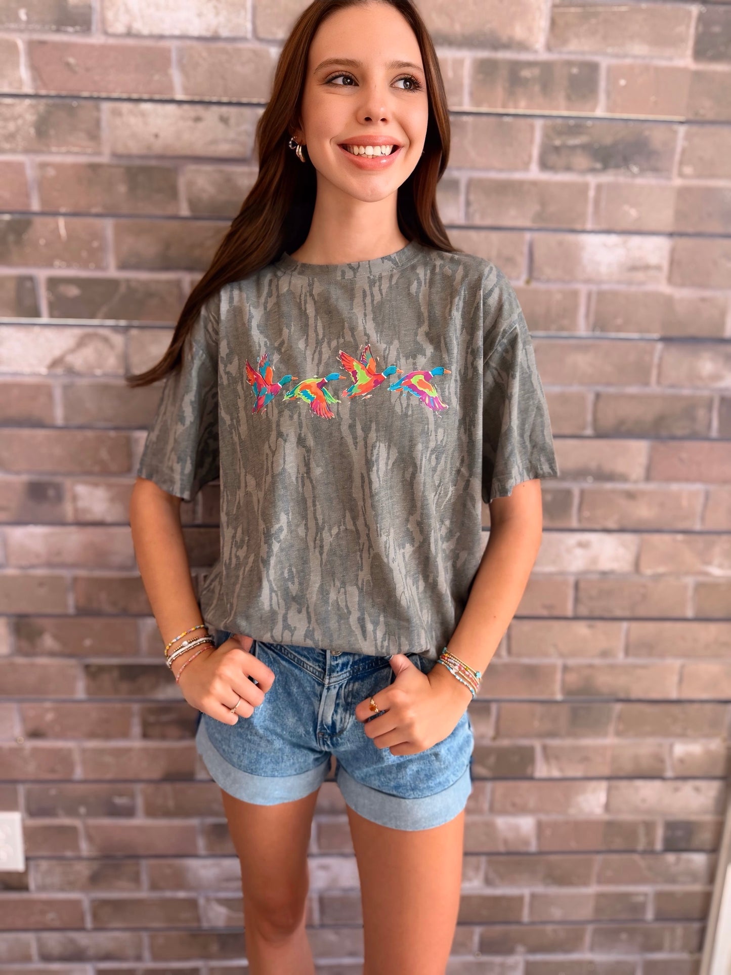 Color Me Camo Duck Tee