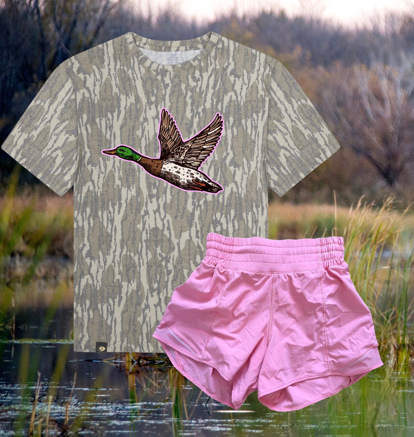Pretty In Pink Mallard