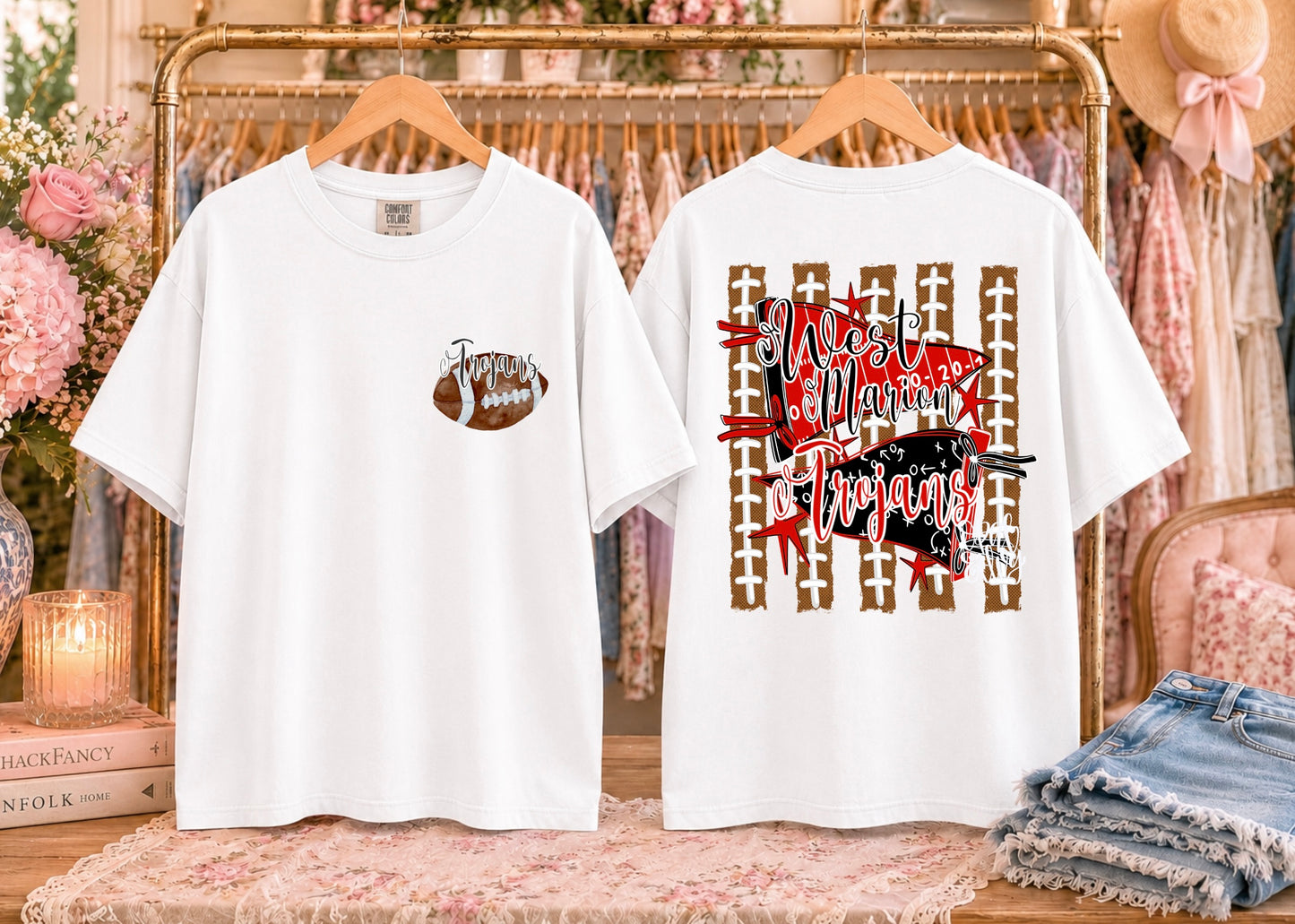 Friday Night Trojans Tee