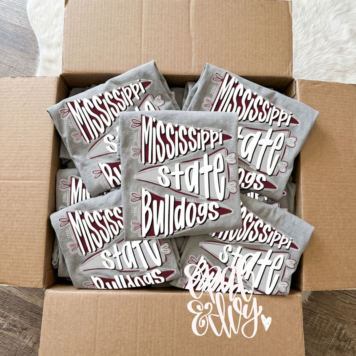 Mississippi State Pennant Tee